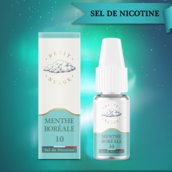 MENTHE BOREALE sel de nicotine 10ML - PETIT NUAGE