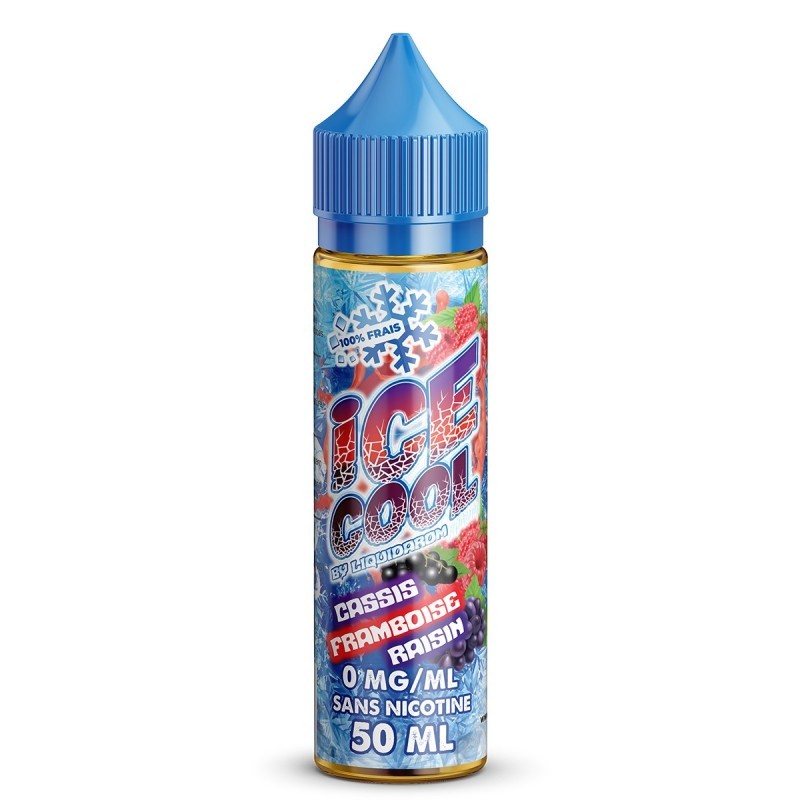 CASSIS FRAMBOISE RAISIN - ICE COOL 50ML