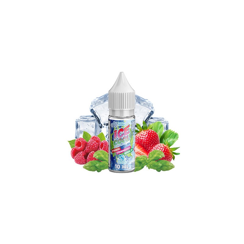 FRAISE FRAMBOISE BASILIC - ICE COOL 10ML