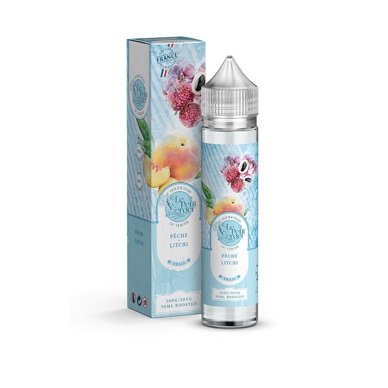 PÊCHE LITCHI FRAIS 50ML - PETIT VERGER