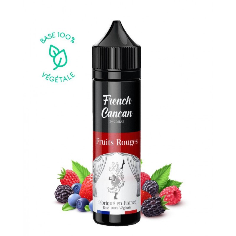 FRUITS ROUGES 30ML - FRENCH CANCAN