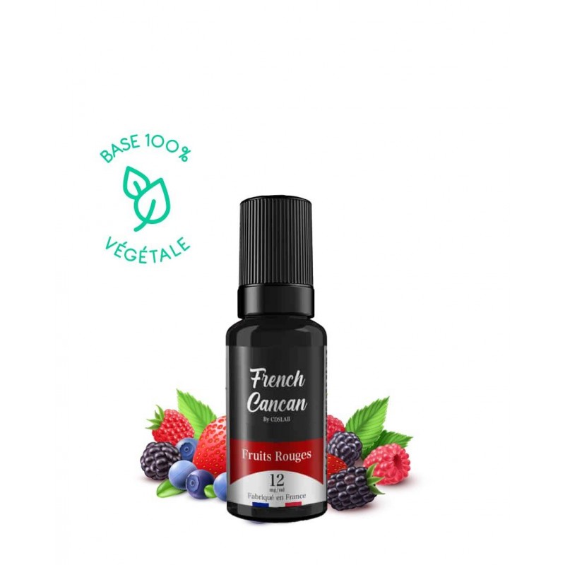 FRUITS ROUGES 10ML- FRENCH CANCAN