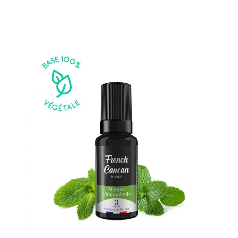 MENTHE CHLOROPHYLLE 10ML- FRENCH CANCAN