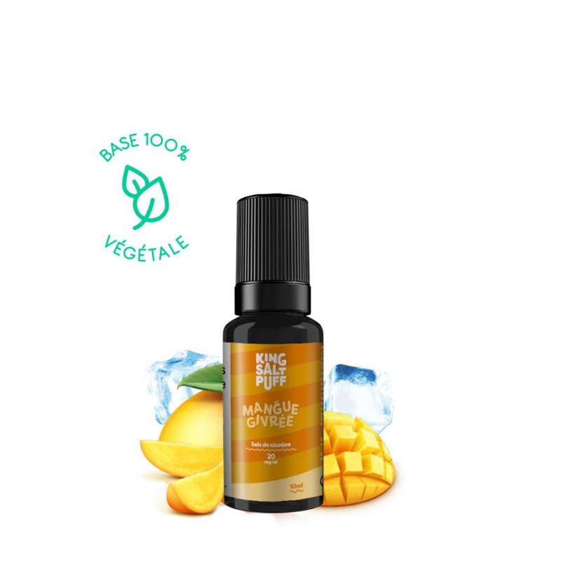 MANGUE GIVREE 10ML- KING SALT PUFF