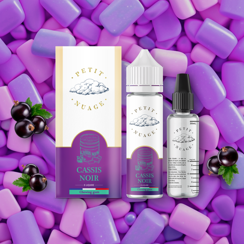 CASSIS NOIR 60ML PETIT NUAGE