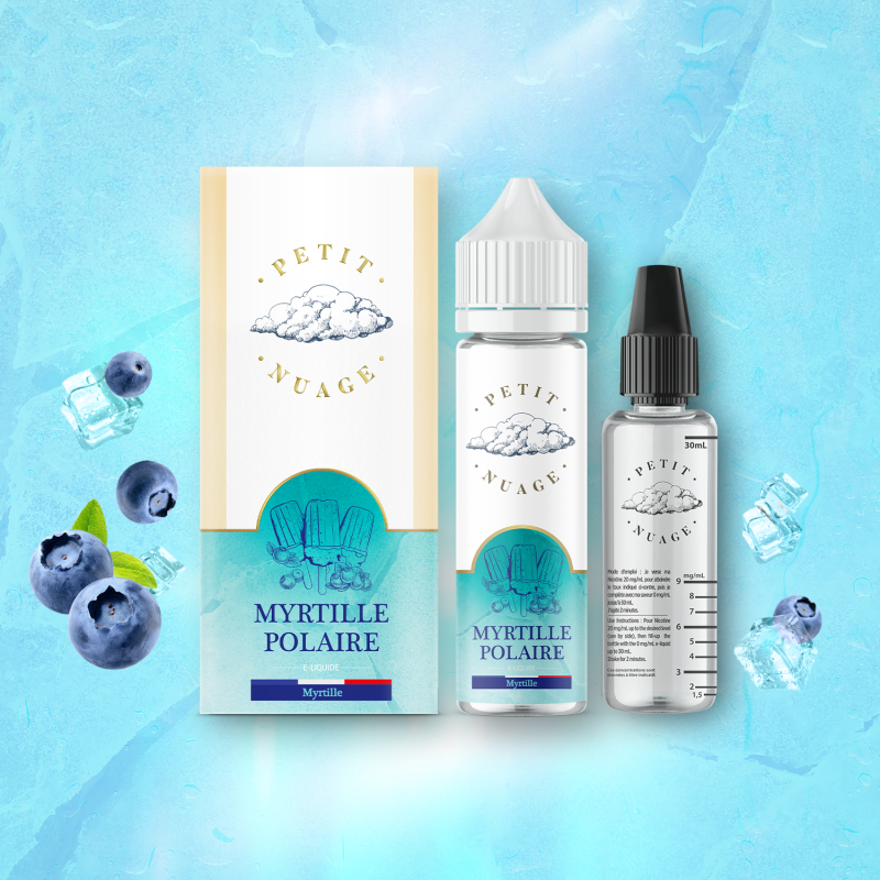 MYRTILLE POLAIRE 60ML PETIT NUAGE